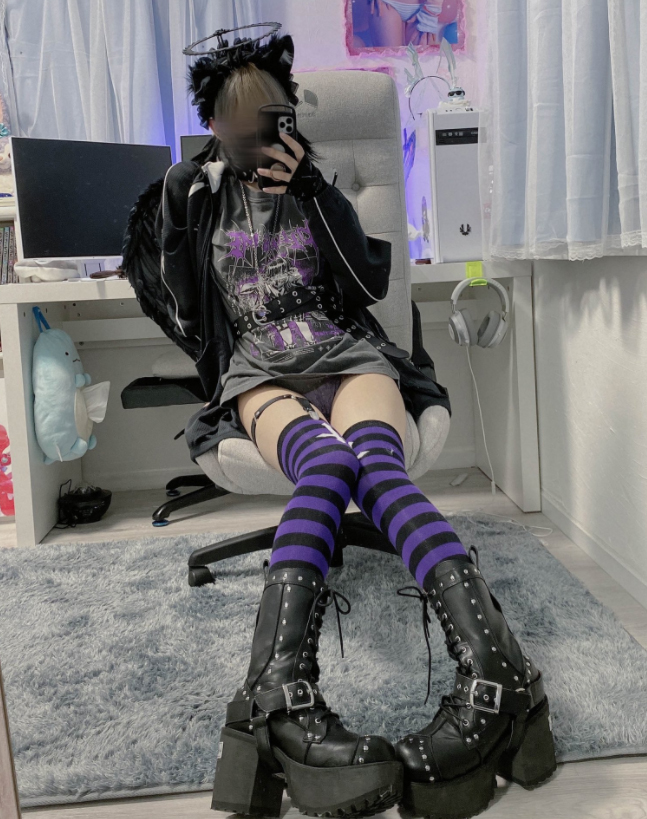 对子哈特-鲨鱼小姐评测,外冷内热福利姬,可怕外表下的软软鲨鱼牙~(低刺激)