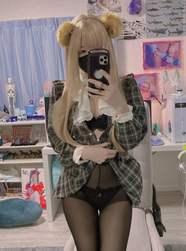 对子哈特-鲨鱼小姐评测,外冷内热福利姬,可怕外表下的软软鲨鱼牙~(低刺激)