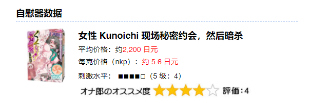汤玛托易士-“援交暗杀女忍者”！慢玩版的横纹！更丝滑却也更腻了....