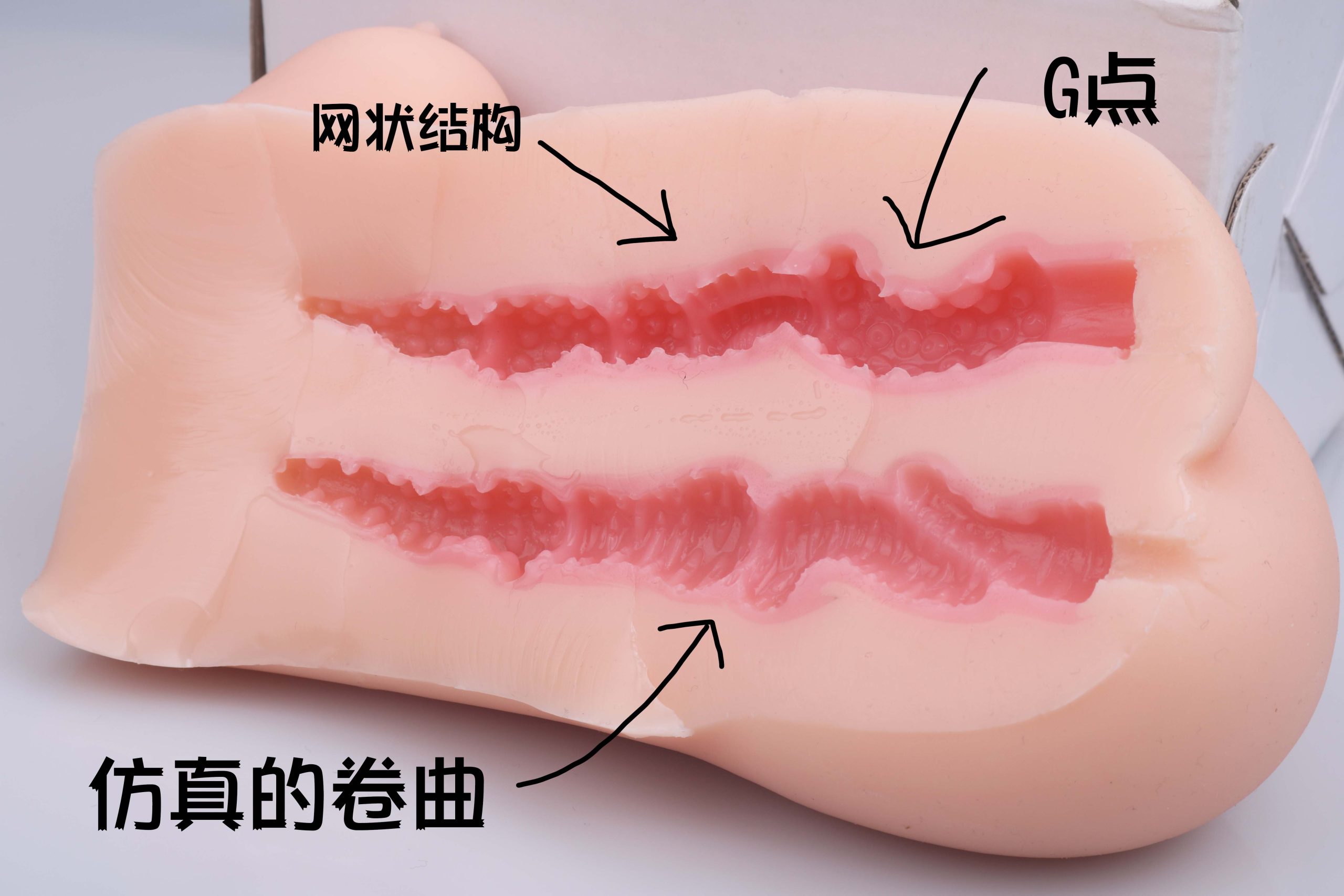 LoveFactor春风精灵(双通道)评测!慢玩+颗粒感+仿真外观,不错的双通道名器!