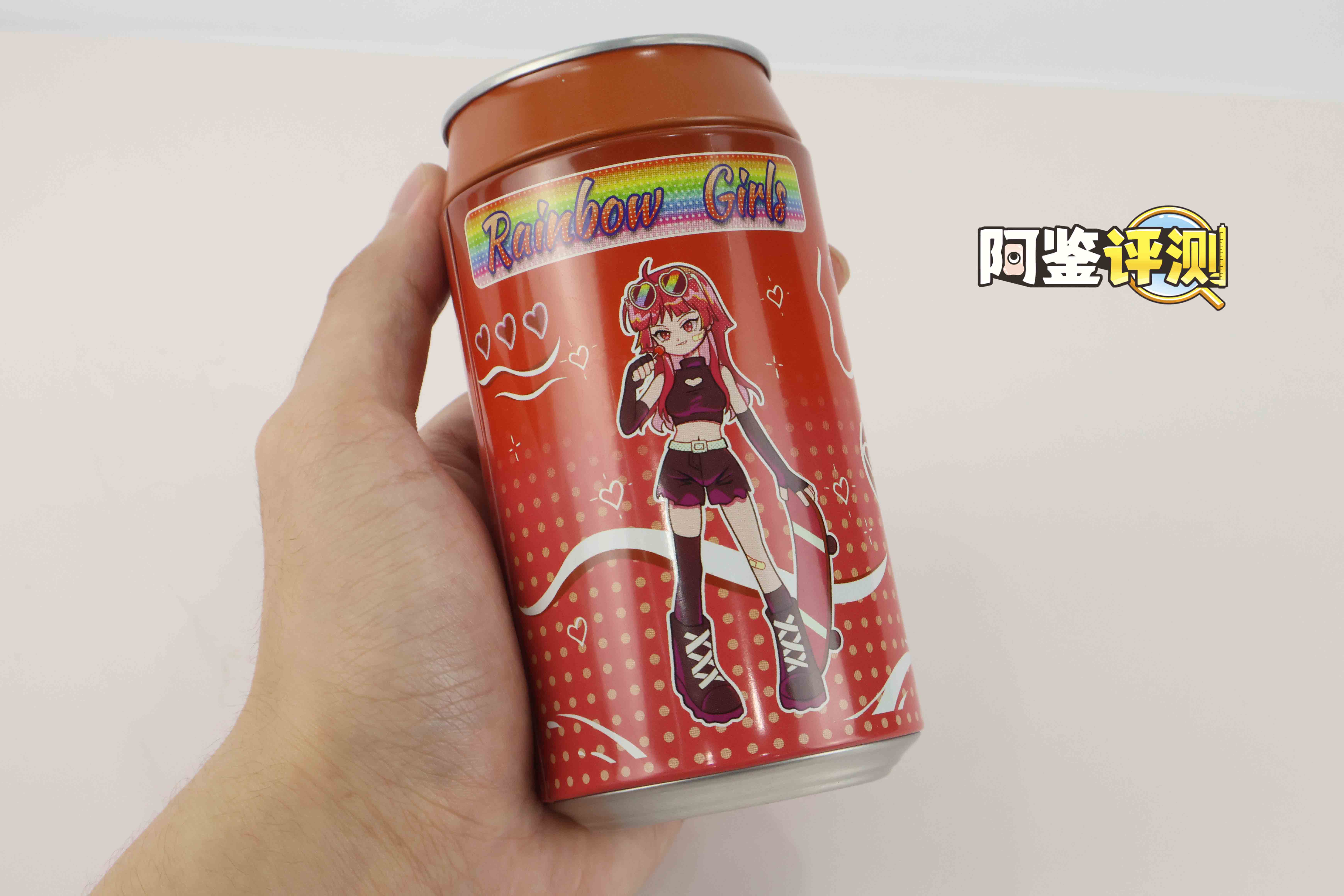 杯多多-“七彩罐娘”评测!隐蔽型的可乐罐飞机杯,图一乐还是真实用?(上:红,黄,橙)