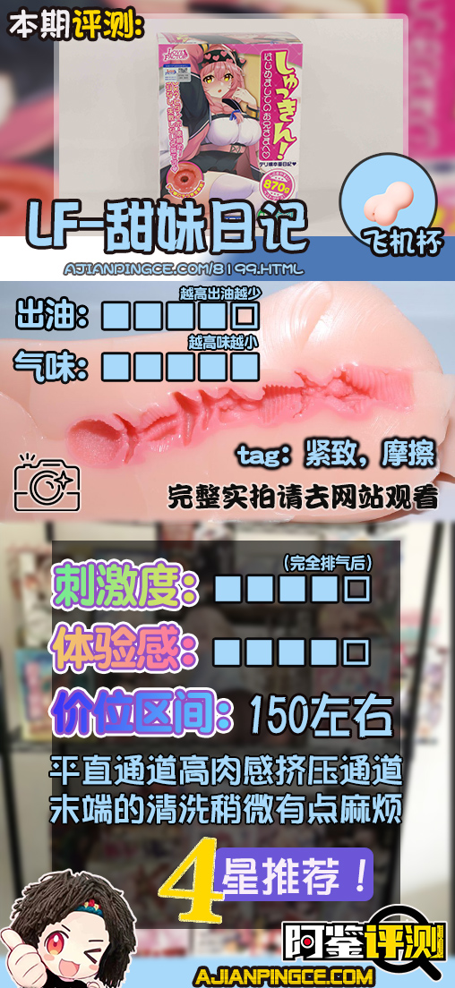 LoveFactor——“工口萌娘”评测!初次一般的紧致入口,挤压肉感后的球形宫口!