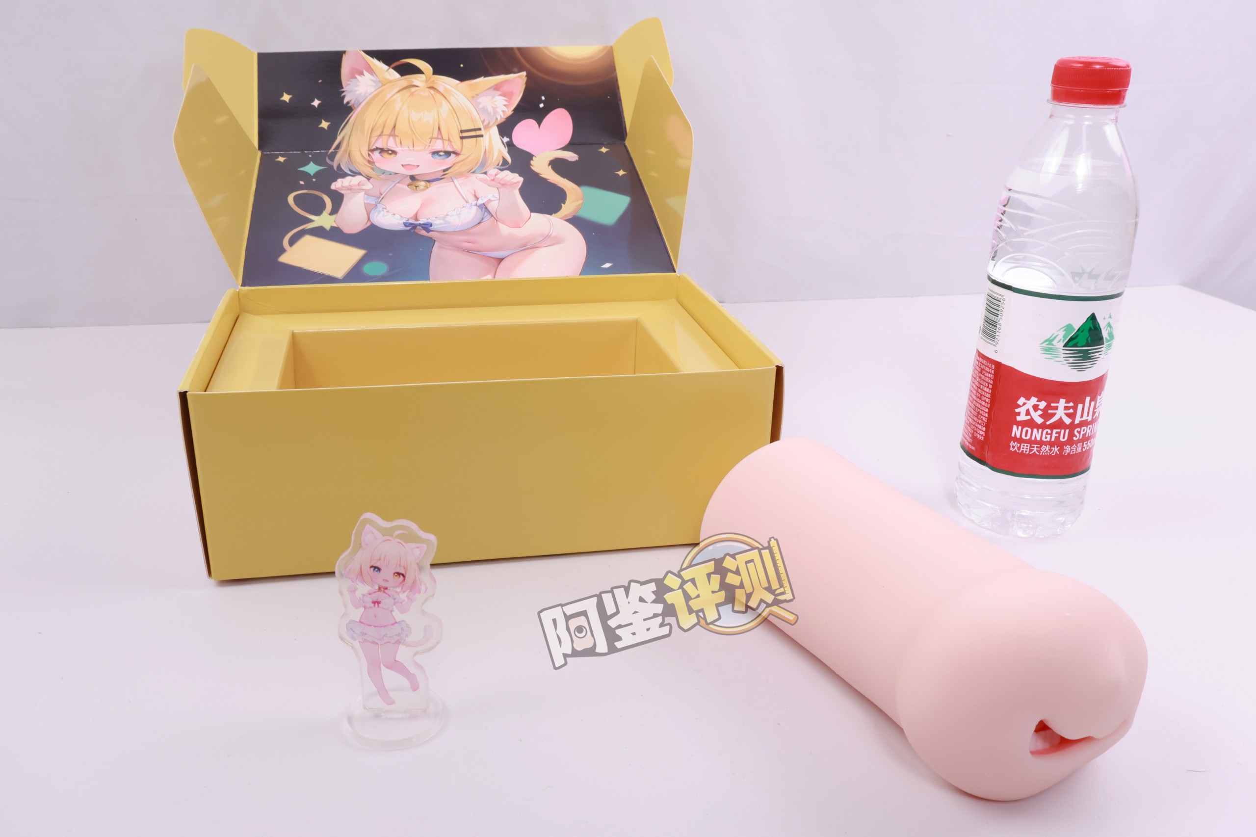 YUU——“元气猫娘”评测！二次元“纸片人”口交飞机杯，只有一个角度的猫娘造型