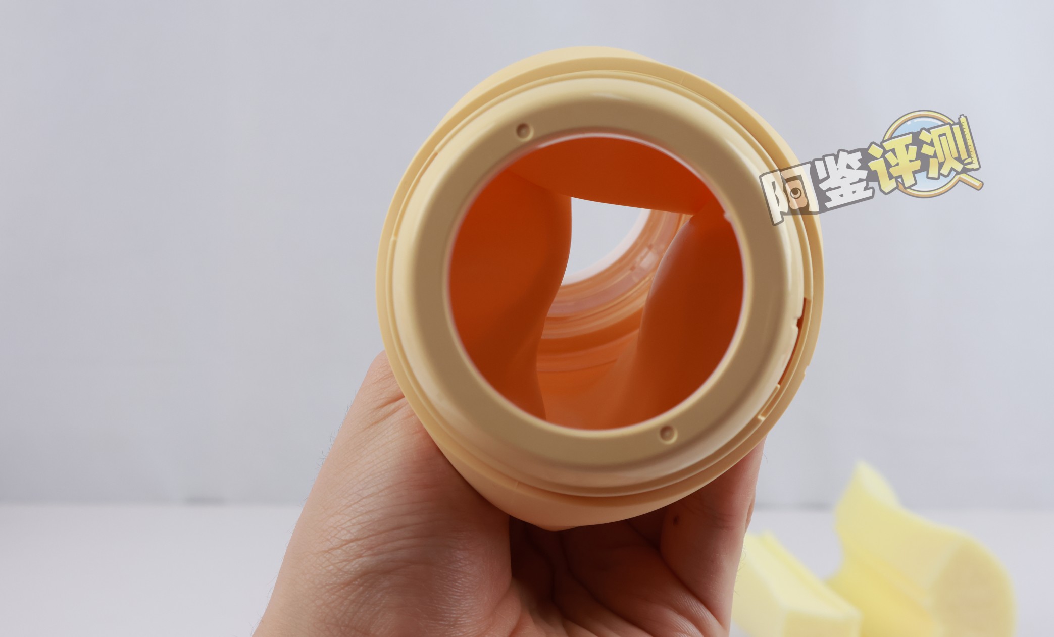 TENGA——“puffy（草莓粉/蛋奶黄）”评测！让人满头问号的奇葩设计，评测生涯至今吃过最精致的一坨使