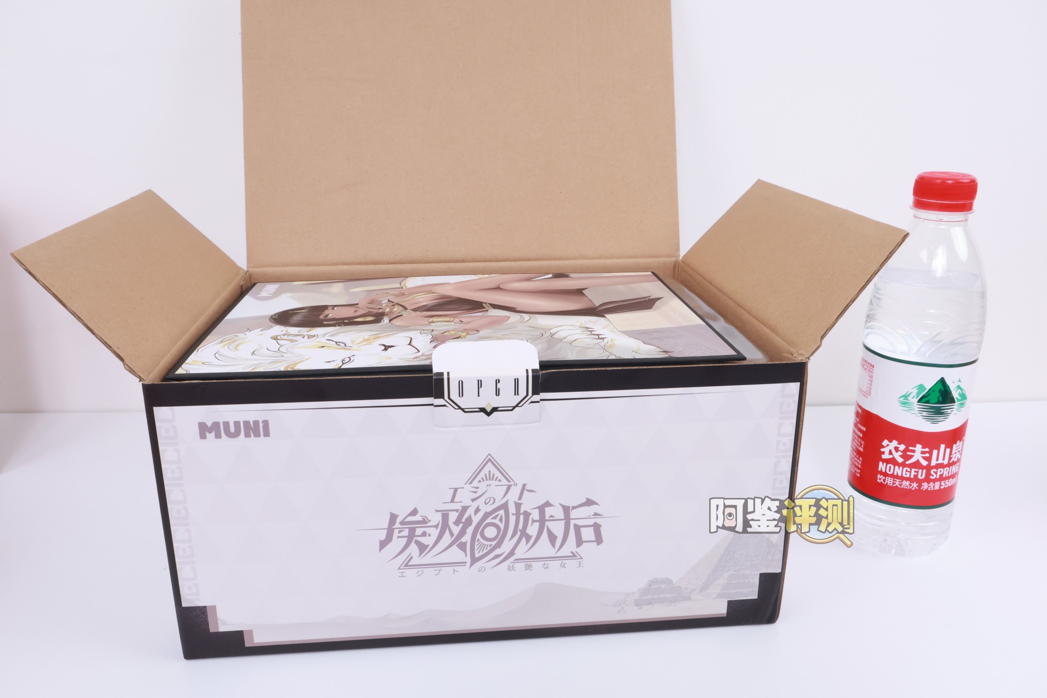 muni——“埃及艳后”评测！一字马开腿型的黑皮小臀模，因为双通道太接近导致末端出现了开裂